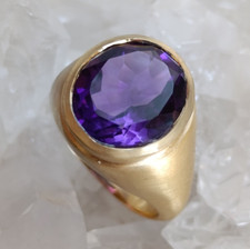 Amethyst heilstein ring 925 - amethyst,