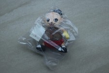 Plüschfigur Darbohne, Kaffee J.J. Darboven Hamburg, ca 22 cm, in Originalfolie,