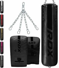 Boxsack Boxen von RDX, Boxhandschuhe Anti Schaukel Standboxsack, MMA Training