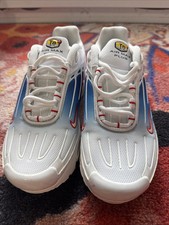 Nike Sneaker air max plus Tn 3, Gr. 39, Weiß, Blau, Unisex, Neuwertig !