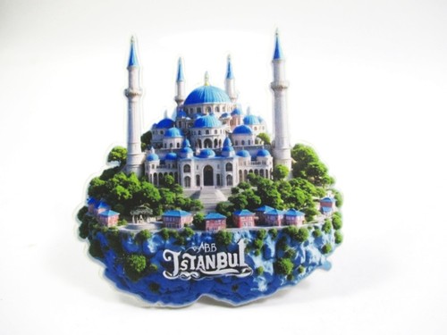 Istanbul foto magnet - istanbul, acryl