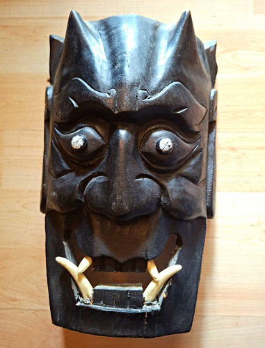 Holz wandmaske deko - holz,