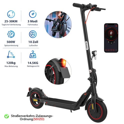 Klappbar scooter mit abe - e-scooter,