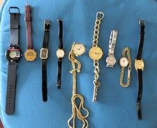 DAMENUHREN KONVOLUT .- defekt