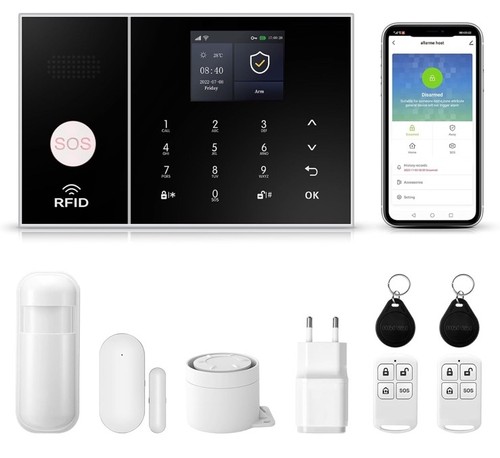 Xny komplettes alarmsystem - 4g,