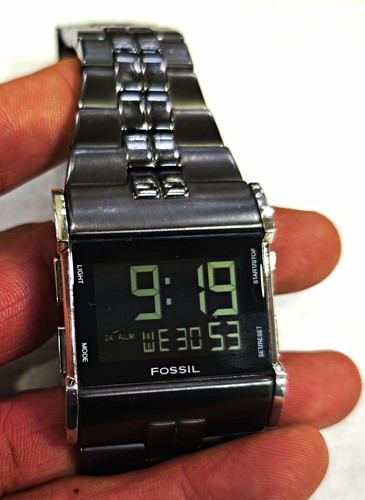 Fossil 9710 digital - digital, quarz