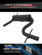 Mittelschalldämpfer für VW