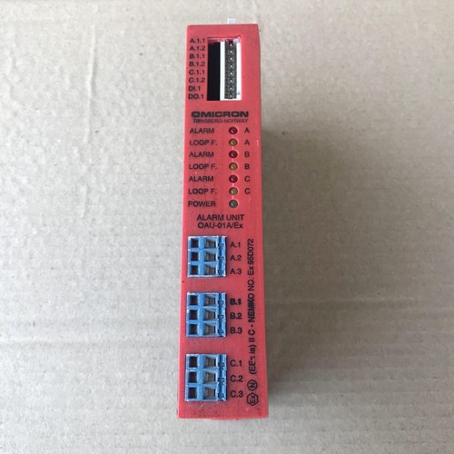 Omicron oau 01a alarm - omicron, oau-01a/ex