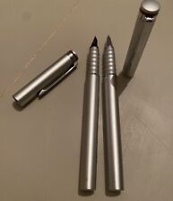 ROTRING rOtring Esprit Rollerball + Füller  SILBER Aluminium - neuwertig