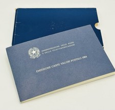 ITALIEN 1984 - Briefmarkenmappe mit allen Briefmarken aus 1984