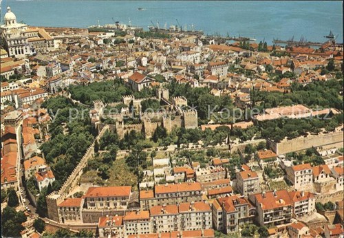 Lisboa castelo sao - castelo, e