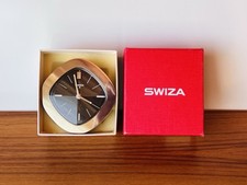 70er Design * SWIZA 8 *  Tischuhr Wecker