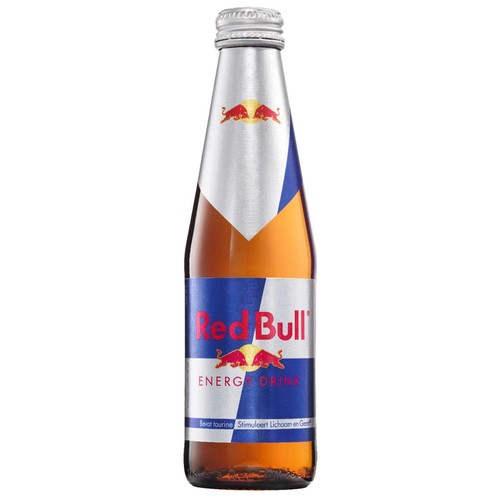 Red bull 250ml glasflasche - bull, |