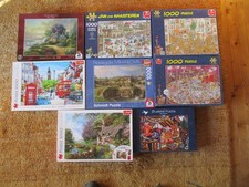 8 x Puzzle 1000/1500  Jumbo
