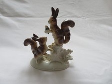 Porzellanfigur eichhörnchen - porzellanfigur,