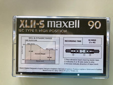 Maxell XLII-S 90 IEC Type II/High Position  Neu