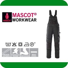 MASCOT Latzhose ORENSE 08269-010-09 mit Knietaschen SCHWARZ Gr. 62 -NEU-