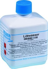 FELDER Lötwasser Lötmittel zum Weichlöten Eisen Stahl Kupfer Messing 500 ml 
