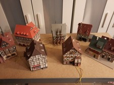 Fachwerkhäuser H0  7 Stück