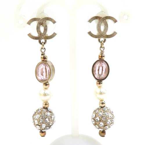 Echte chanel logo pierce - cc,