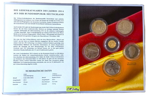 Brd euro gedenkausgaben - brd,