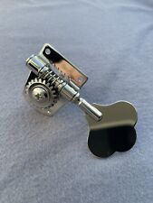 Kluson Bass tuner nickel L - 14mm shaft
