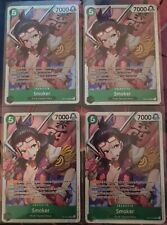 One Piece Card Game - 4x Smoker OP10-030 - SR Super Rare - NM EN