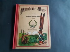 antiquarisches Bilderbuch "Sprechende Tiere"