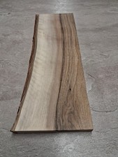 Dekobrett Walnuss Bastelholz