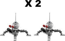 2 X LEGO STAR WARS DWARF SPIDER DROID MIT MINI SHOOTER - 75142 - 2016 - NEU