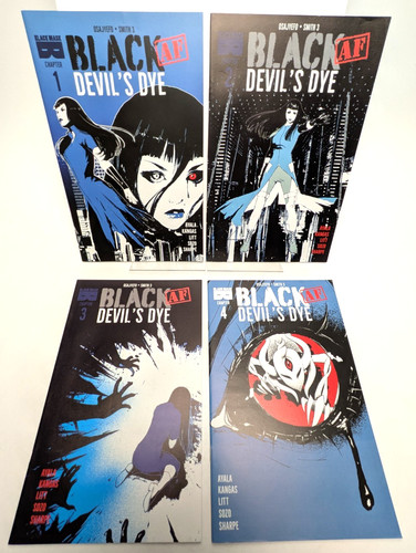 Black devils dye - black, |