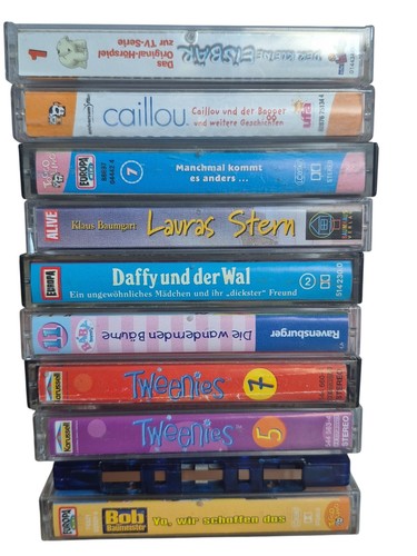 Kinder hörspiel mc - 10,