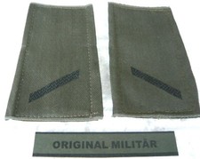 KLETT Rangschlaufen Heer Gefreiter schw/oliv Rang Dienstgrad Abzeichen Schlaufen