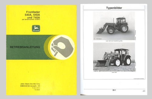 John deere frontlader 540a - deere,