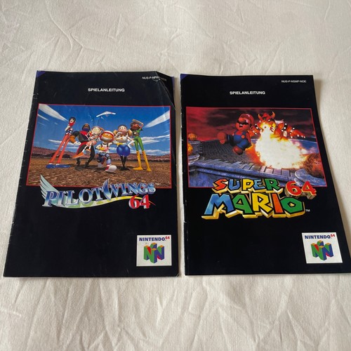 Nintendo spielanleitung - nintendo, 64