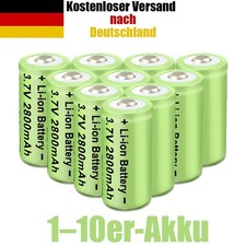 2800mAh 16340 Batterie 3.7v