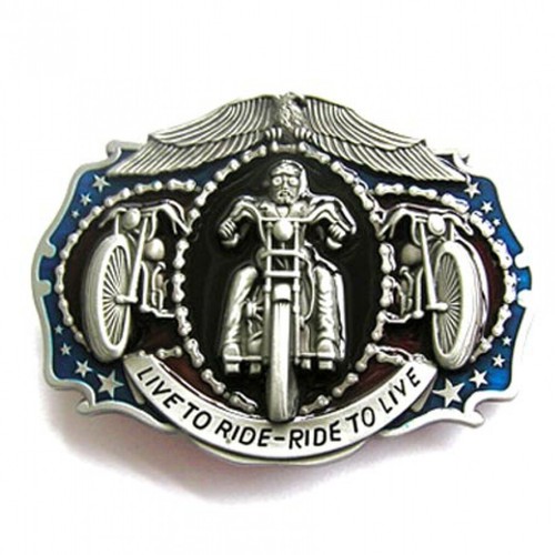 Buckle biker live ride - buckle,