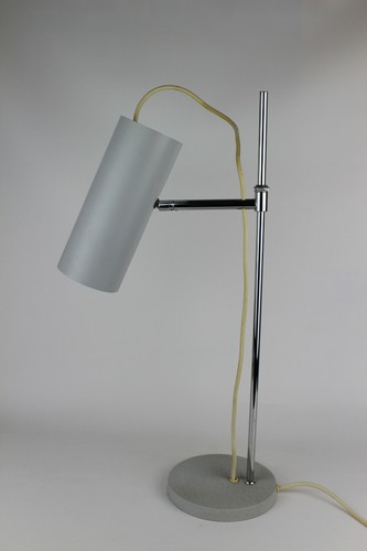 Minimal design table - lamp, 50s