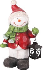 Dekofigur Schneemann mit
