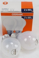 OSRAM 2x Glühbirne E27/