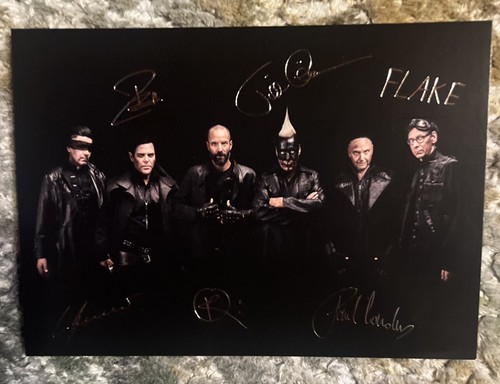 Autogrammkarte rammstein 2025 - autogrammkarte,
