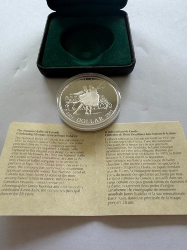 Kanada dollar 2001 - 2001, proof