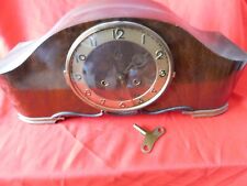 Alte Kaminuhr Tischuhr ANKER GOLDANKER mit Schlüssel Uhr Westminster