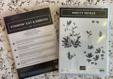 Stampin' Up!  Pretty Petals Stempel & Stanzenset Neu Nov 24 UK Verkäufer 3169