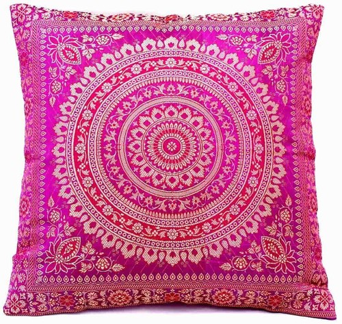 Magenta seide kissenbezug - seide, |