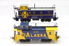 H0 Märklin US Güterzugbegleitwagen Alaska Santa Fe AC Konvolut N107