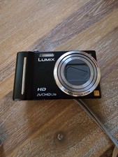 Digitalkamera PANASONIC DMC-TZ10 schwarz  12,1 MP 12 X ZOOM FULLHD sehr guter Zu