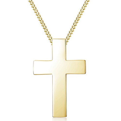 Materia kreuz anhänger gold - materia,