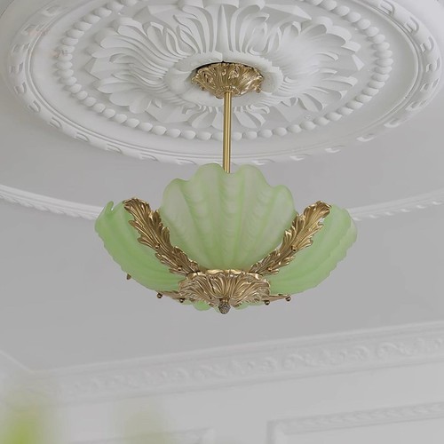 Murano muschel hängeleuchte - murano-muschel-hängeleuchte, d