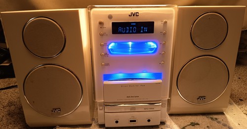 Micro hifi system - jvc, ux-lp6